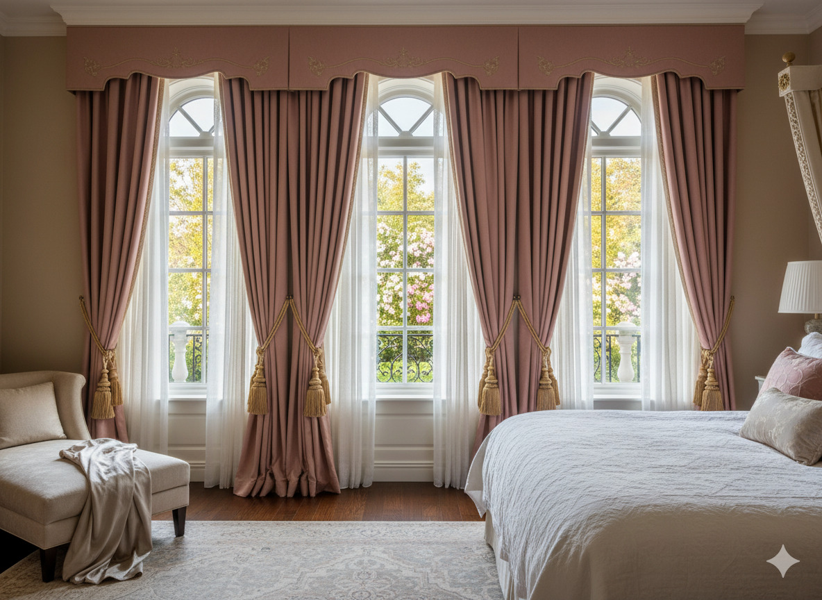 Bedroom window treatments